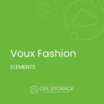 Voux Fashion Shopping Theme