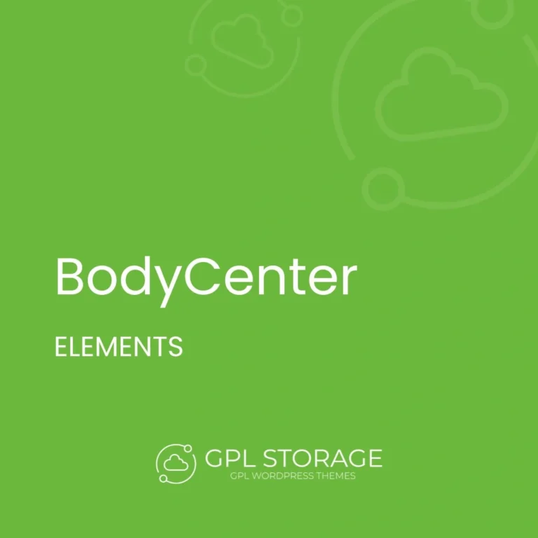 BodyCenter – Fitness WooCommerce WordPress Theme