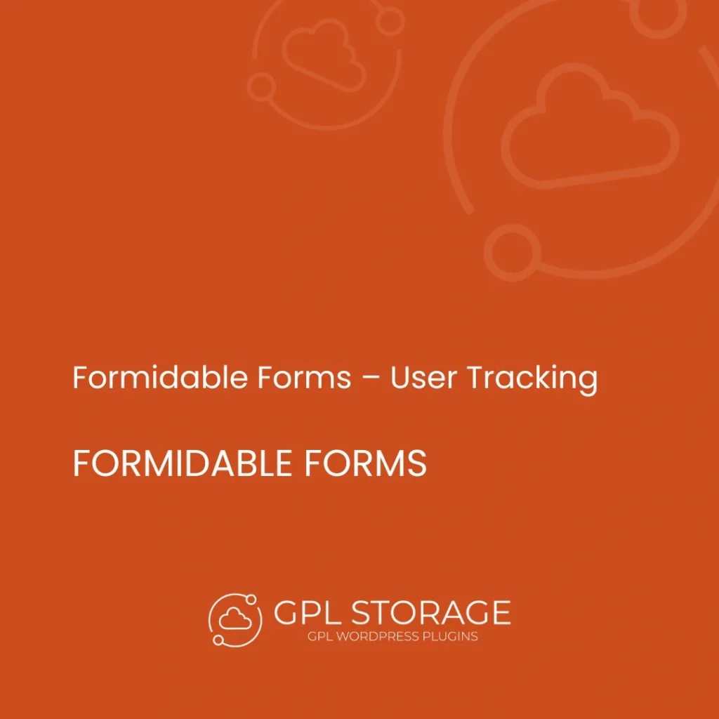 Formidable Forms – User Tracking-FORMIDABLE FORMS GPL Download