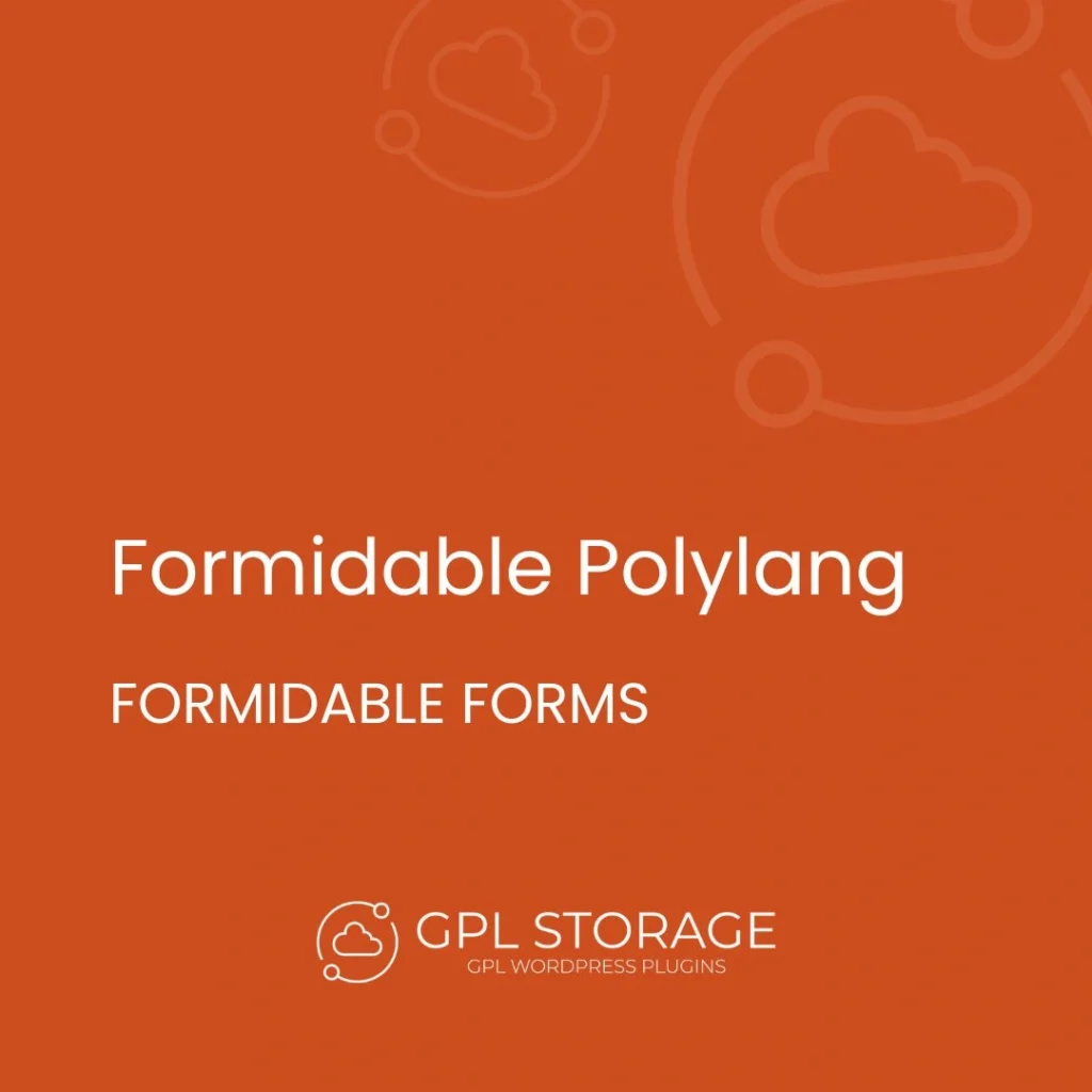 Formidable Polylang-FORMIDABLE FORMS GPL Download