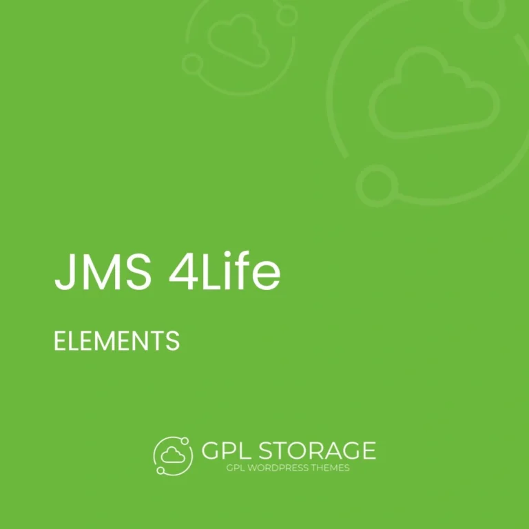 JMS 4Life – Responsive WordPress Theme