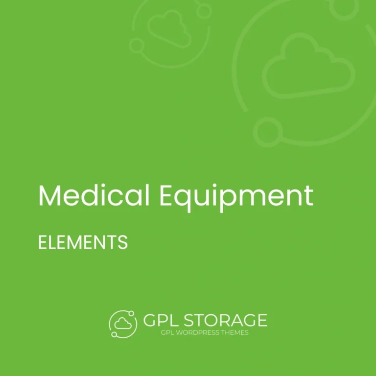Medical Equipment – eCommerce WordPress Theme
