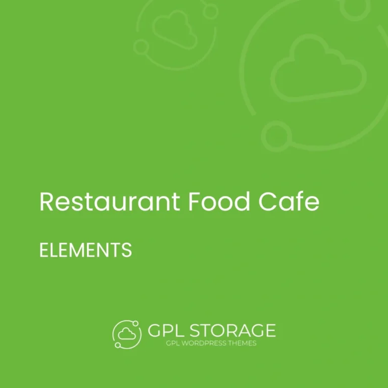 Restaurant Food Cafe WordPress Theme – Reon