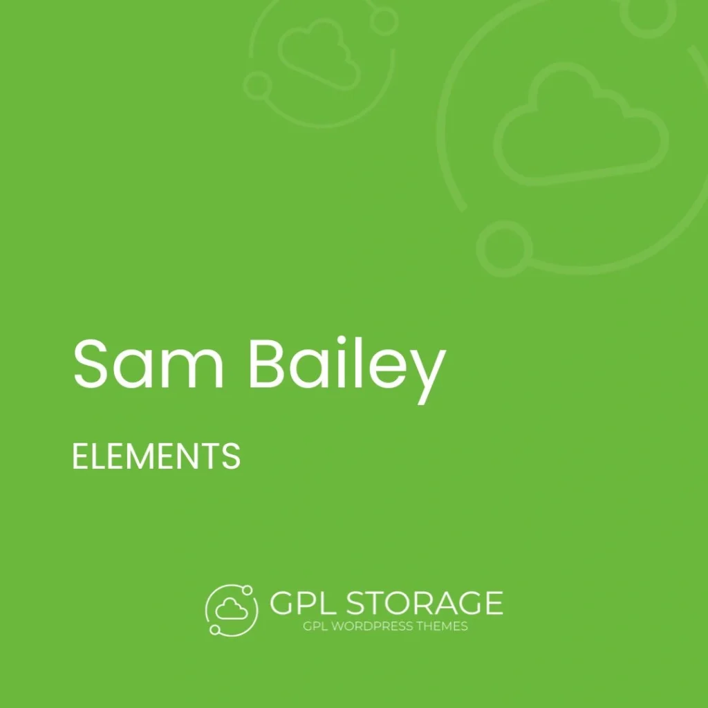 Sam Bailey-ELEMENTS GPL Download